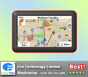 5-inch Tft-lcd Car Gps Navigation Receiver Navigator Fm Sd 2g Video Mp3 Bluetooth New Map 2011