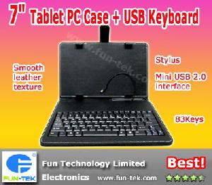 Perfect China Leather Case With Usb Wired Keyboard For 7 Irobot Tablet Pc Mid Ipad Apad Epad Funpad