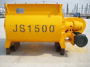 Concrete Mixer Js1500 With Manual, Pneumatic, And Electromotion Discharging