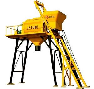 js1500 twin shaft spiral concrete mixer