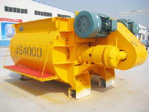 Js4000 Concrete Mixer Concrete Batching Plant