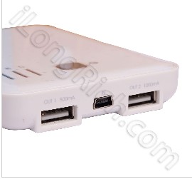 5000 Mah Pivoful Pmc-500 Portable Battery Power Charger For Iphone / Ipad / Htc / Other Smart Device