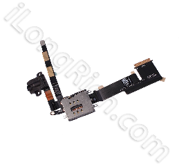 Ipad 2 Wifi 3g Earphone Jack Flex With Sim Card Holder Connector Flex