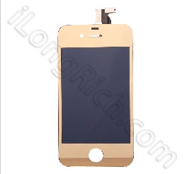 Iphone 4 Color Lcd Display Touch Panel Screen Digitizer Assembly Gold