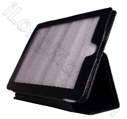 Ipad 2 Hoco Folder Leather Cases Black