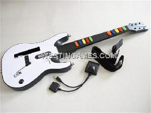 3 In 1 Wireless 10 Buttons Mania Guitar For Ps2 / Ps3 / Wii