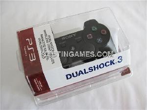 Dual Shock 3 Wireless Bluetooth Sixaxis Controller Black For Ps3 V3.61 Version New