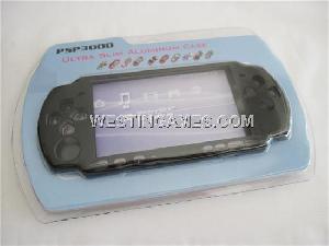 Protective Aluminum Case Red For Psp 3000