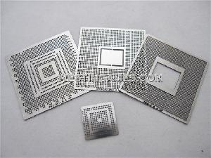 Ps3 Gpu Cpu Cxr714120 Direct Heat Bga Heated Stencil Template 4 Piece