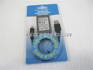 Ps3 Wireless Controller Battery With Usb Cable 1800mah