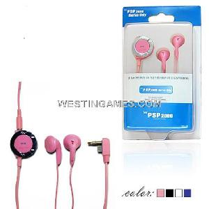 Psp2000 Headphone With Remote Control 4 Colors