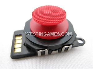 Replacement 3d Analog Controller Joystick Red For Psp 2000 / Slim