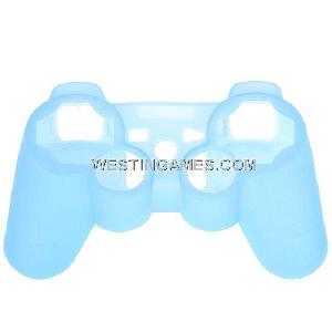 Silicone Protective Case For Ps3 Controllers Blue And Pink Nude Packs