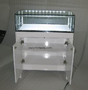 Led Watches Display Counter For Trade Show Display Furniture