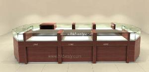 We Design And Make Elegant Jewelry Display Counters Showcase With Led In Retail Stores