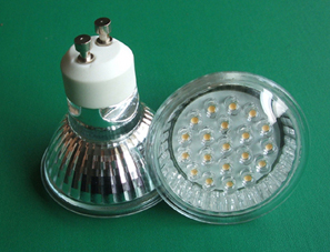 20 Led Gu10 Strahler 230 V Warmwei Mit Schutzglas