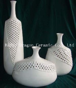 modern porcelain decorative vase flower home decoration art