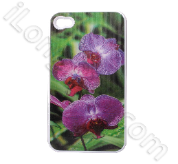 colour 3d hard plastic protective cases iphone 4