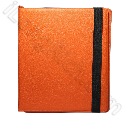 ipad magnetic flip leather case orange