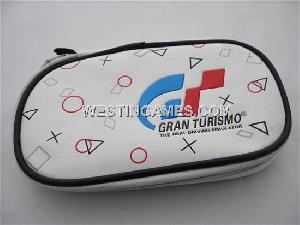 Gt Racing Theme Soft Handbag Pouch Case Colourful For Psp Slim / 2000 / 3000