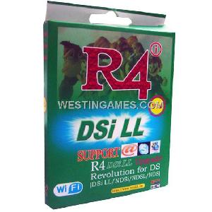 r4i upgrade v1 6 fire card green packing nds ds lite dsi xl