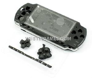 Full Housing Shell Case Black For Psp2000 / Slim