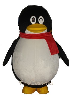 penguin mascot costume animal