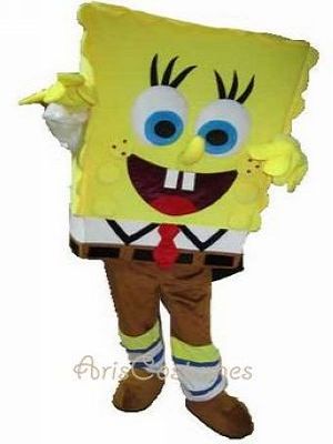 Sponge Bob Mascot Costume Party Costumes