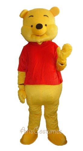 winnie pooh mascot costume cartoon character costumes