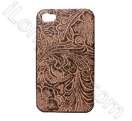 Art Flowers Protection Cases For Iphone 4 Sienna