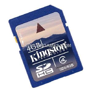 4g sd card kingston 4 gb flash memory