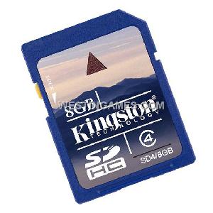 kingston sd flash memory card 8gb 8g