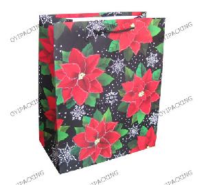 2011 flower snow fashion gift bag