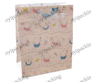 Baby Feeding Bottle Carrier Paper Bag