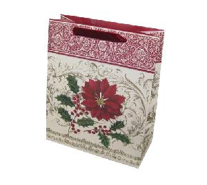 dark flower paper bag cover