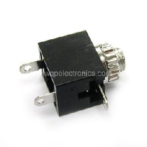 2.5mm Audio Phone Connectors Jacks Sockets Wqp-pj201m Threaded With Nut