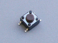 Tactile Switches 6 X 6mm Surface Mount 50ma / 12vdc