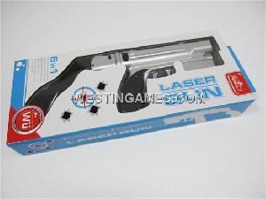 5 In 1 Metal Laster Gun For Nintendo Wii