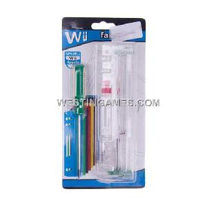 Replacement Faceplate With Led Harness For Wii