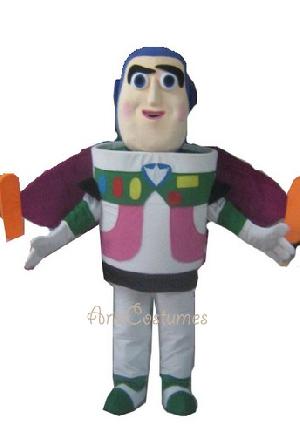 buzz mascot costume cartoon characters