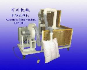 pillow cushion filling machine