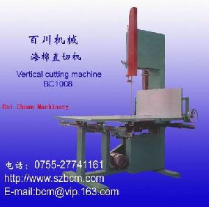 vertical foam cutting machine