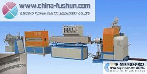 plastic machinery pvc steel wire reinforced pipe units