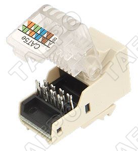 network communications cat5e keystone jack