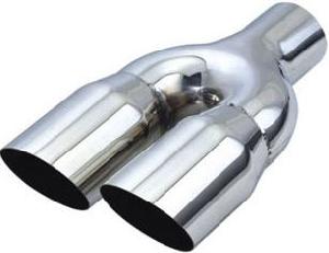 Universal Muffler Made Of Stainless Steel Witn Mirror Polish