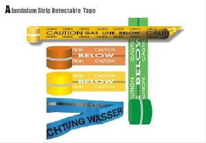 Aluminium Strip Detectable Tape / Warning Mesh