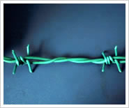 pvc barbed wire