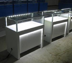 Led Jewelry Display Counter Showcase, Trade Show Display Furniture