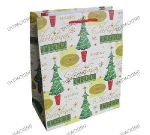 Big Christmas Tree For The Seasonal Greeting Carrier Bag