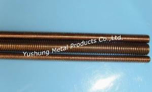 C651000 C65500 Silicon Bronze Threaded Rods Stud Bolts